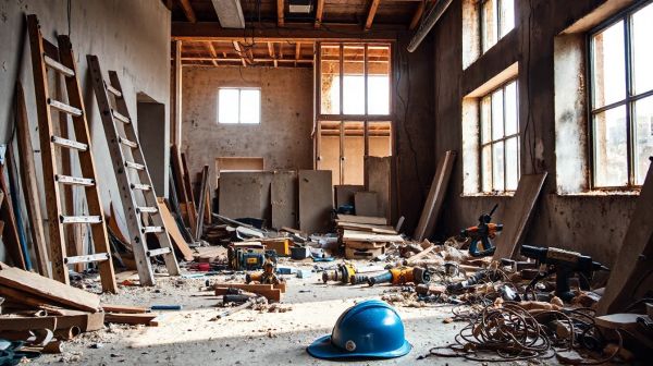 Top 5 étapes pour un nettoyage efficace après un chantier
