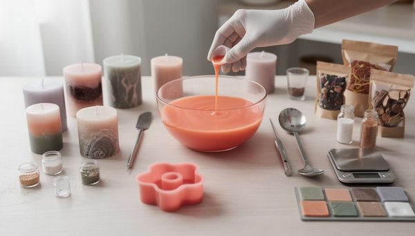 Colorants pour cires de bougies : les tendances et conseils à suivre en 2026